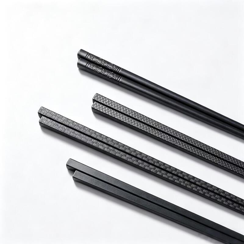 Shaoshan Alloy Non-slip Chopsticks Set