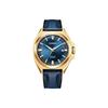Mechanical Movement Cow Leather Strap Watch Men's Watches Blue Dial NB6012 18L NB6012-18L