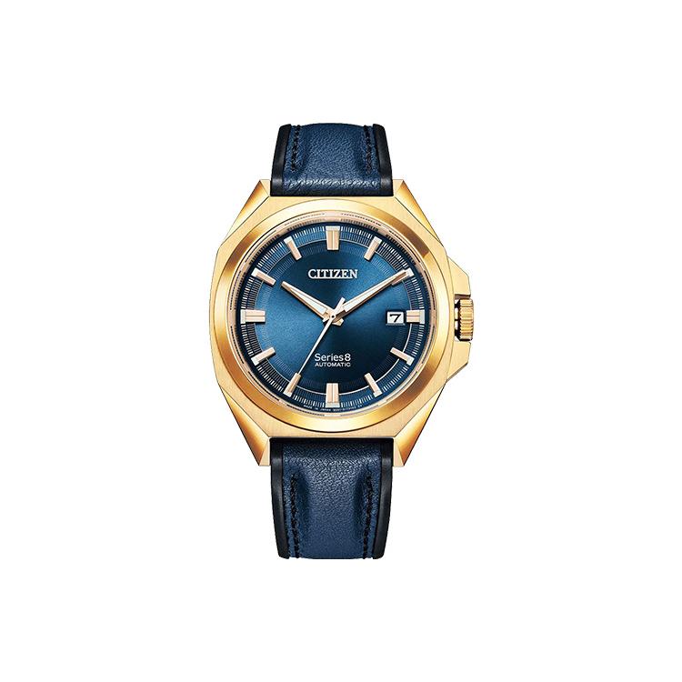 CITIZEN Mechanical Movement Cow Leather Strap Watch Men s Watches Blue Dial NB6012 18L NB6012-18L NB6012-18L