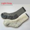 Recommended Merino Wool Thick Socks for Winter Outdoor Use, Warm and Thickly Padded for Good Coverage, Odor-Resistant and Comfortable