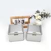 Rectangular Metal Iron Storage Box Durable Stackable Design with Lid for Cake Packaging Kitchen Organizer