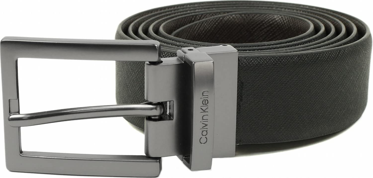 Reversible Belt for Size 48 [Calvin Klein] Men, 11CK010023, Black/Dark Brown,