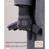 JIUMU Men's Pure Wool Touchscreen Thermal Gloves