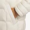 Nike Einfarbige Langarm Stehkragen Weite Jacke Damen Oberbekleidung Hellrot Holzbraun FB7671-104