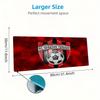 FC Spartak Trnava Mouse Pad, Large Gaming Desk Mat, Non-slip XXL Mousepad for Laptop & Tablet, Mini PC Playmat with Stitched Edges