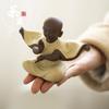 Zisha Little Monk Tea Pet Ornament - Zen Tea Table Decoration & Accessories