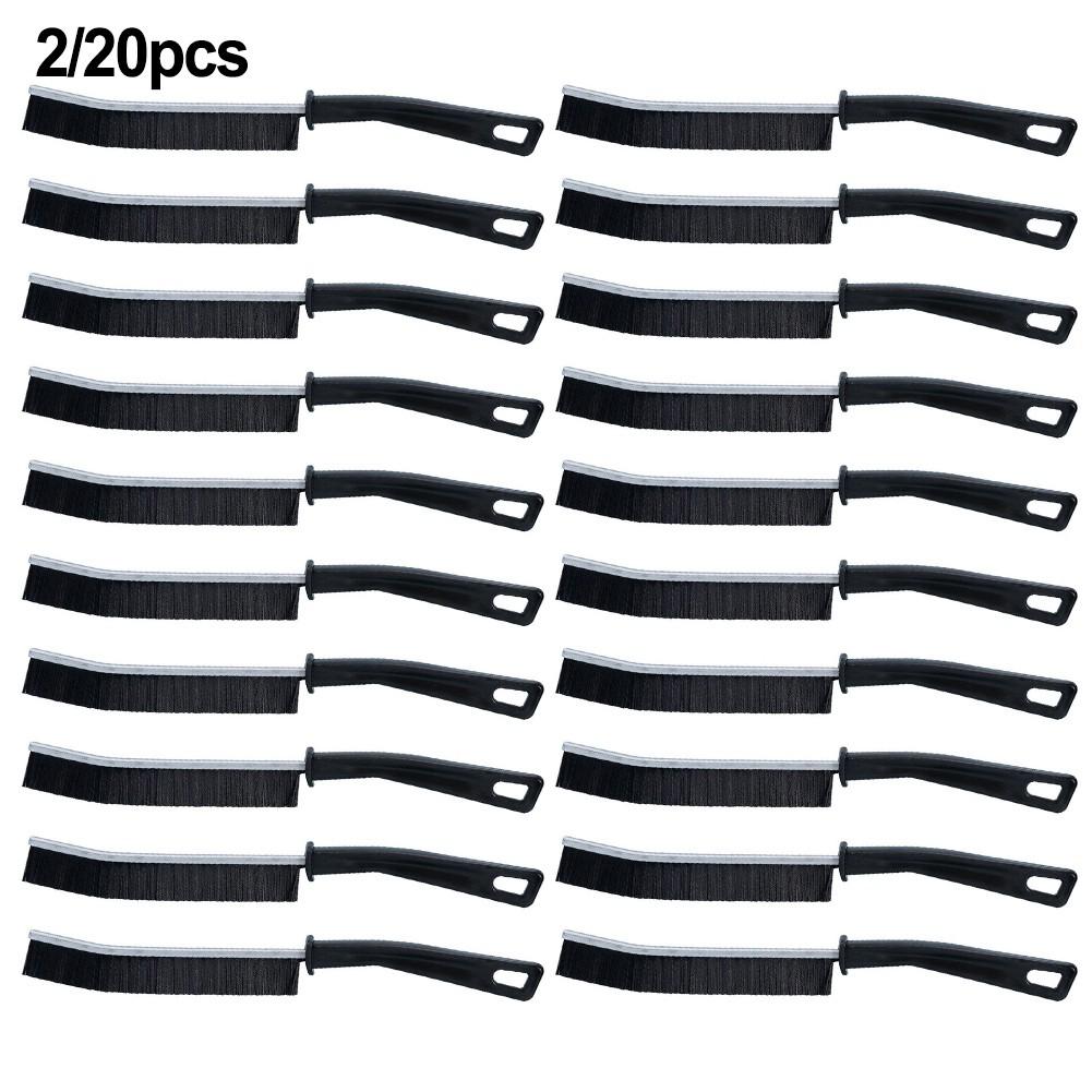 

Easy Installation Gap Scrubbing Tool Multi-Surface Cleaning Brush 2pc