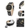 Used Vivienne Westwood Watch Black Gold Ove