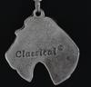 Fox Terrier Wire – Dog Necklace In Gift Box, Silver-plated Locket for Dog Fan | Art-Dog