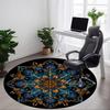 1PC Mandala Artwork Chair Carpet for Office Non-Slip, Lightweight, Machine Washable Rug for Office, Sleeping, Room - Holiday Decoryy251009047