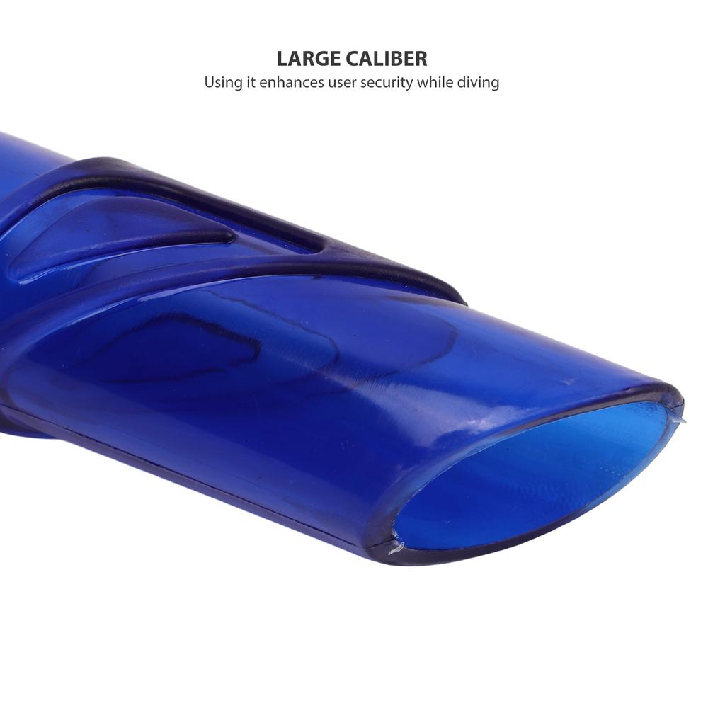 Diving Snorkel Strong Sealing Snorkeling Breathing Tube Comfortable Mouthpiece Easy Breath Light Weight for Swimming