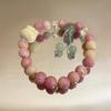 Trendy Cat Bracelet: Sweet & Cool Sandalwood Jewelry for Women