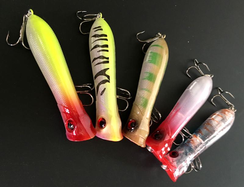 85mm Popper Minnow Fishing Lure - 11g Bait