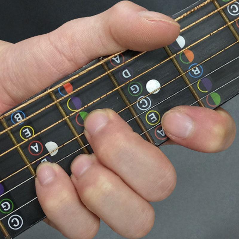 Gitar Gripebrett Notekart Etiketter Klistremerke Gripebrett Båndmarkører For Gitarra