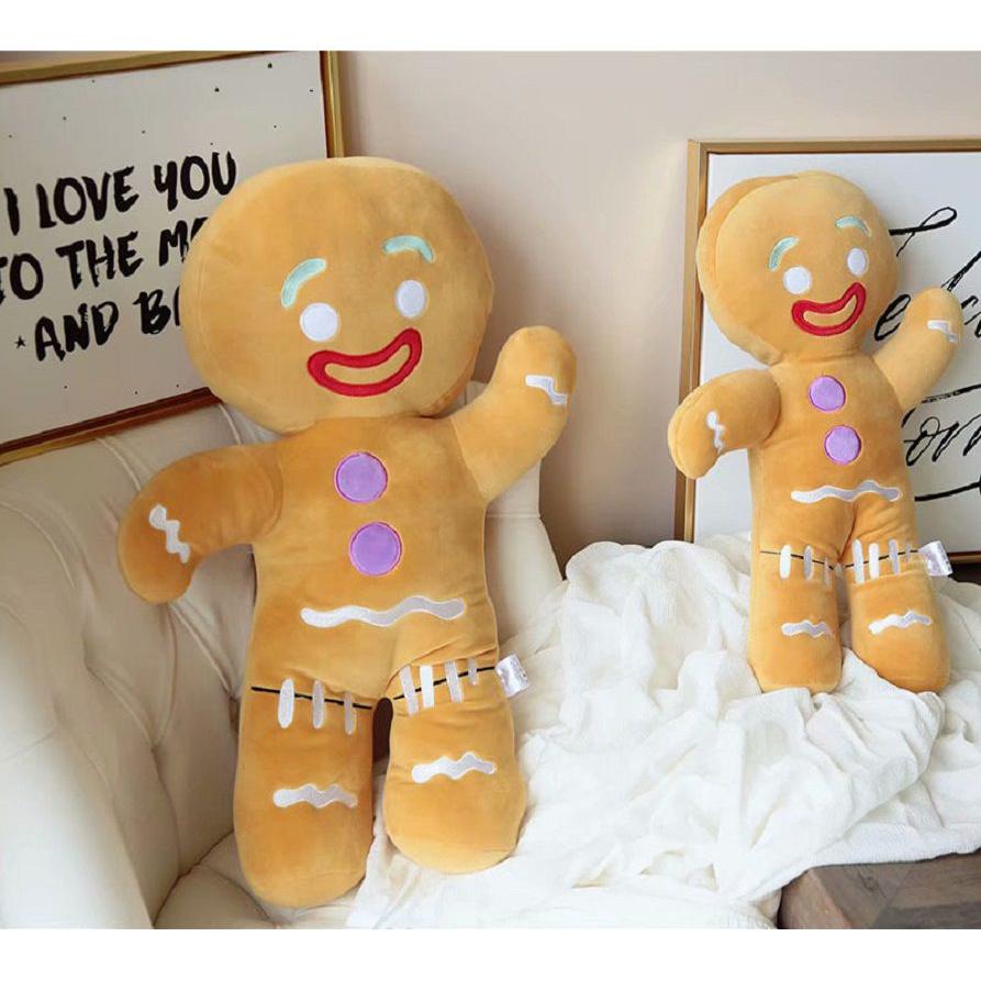 Shrek Adventure Gingerbread Man Gingy Plush Toy Soft And Huggable Stuffed Animal For Kids