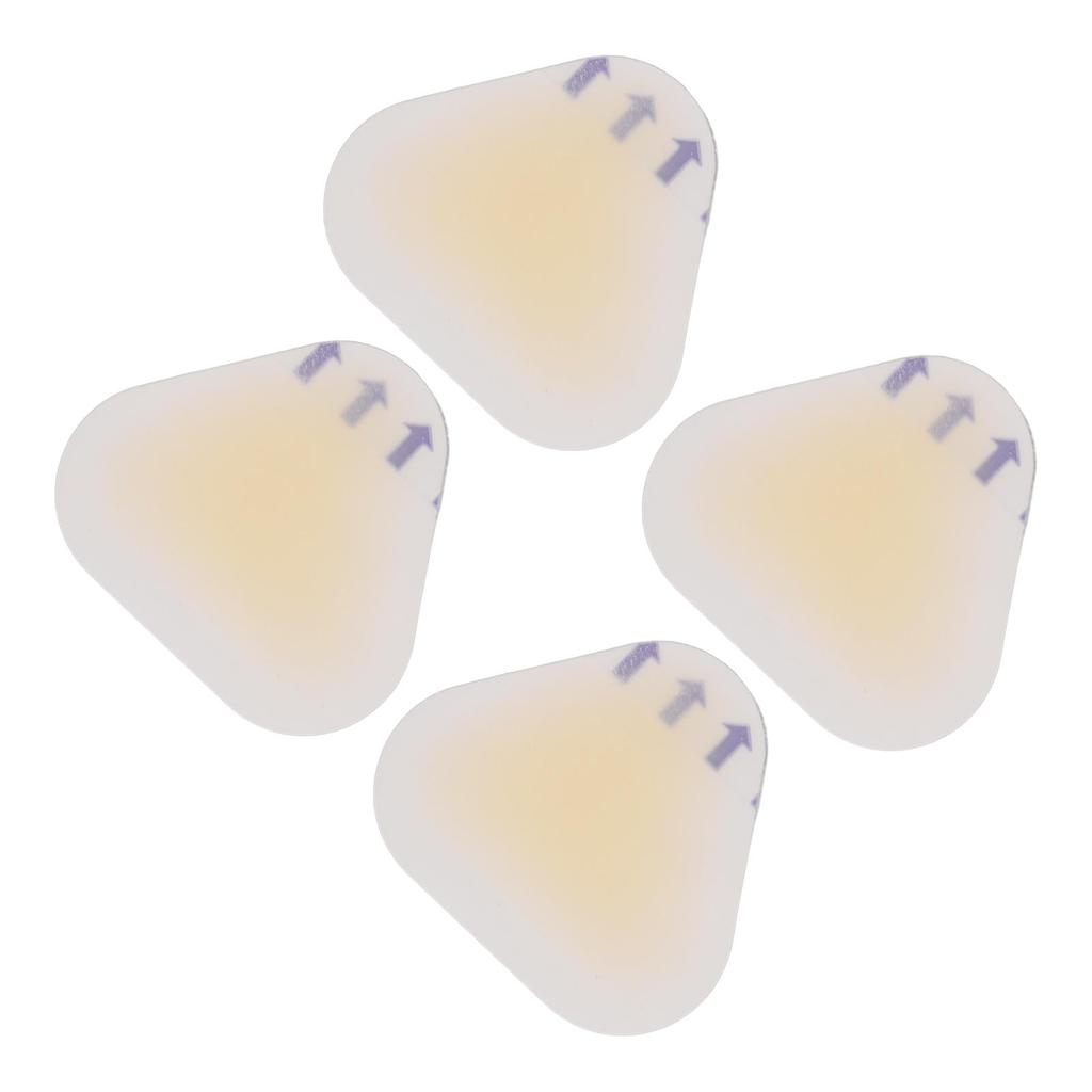 10 Stück Blasenpflaster, Mehrzweck-Blasenpflaster, dünnes Licht, verhindert Abrieb, Gel-Klebe-Blasenpflaster für die Ferse 