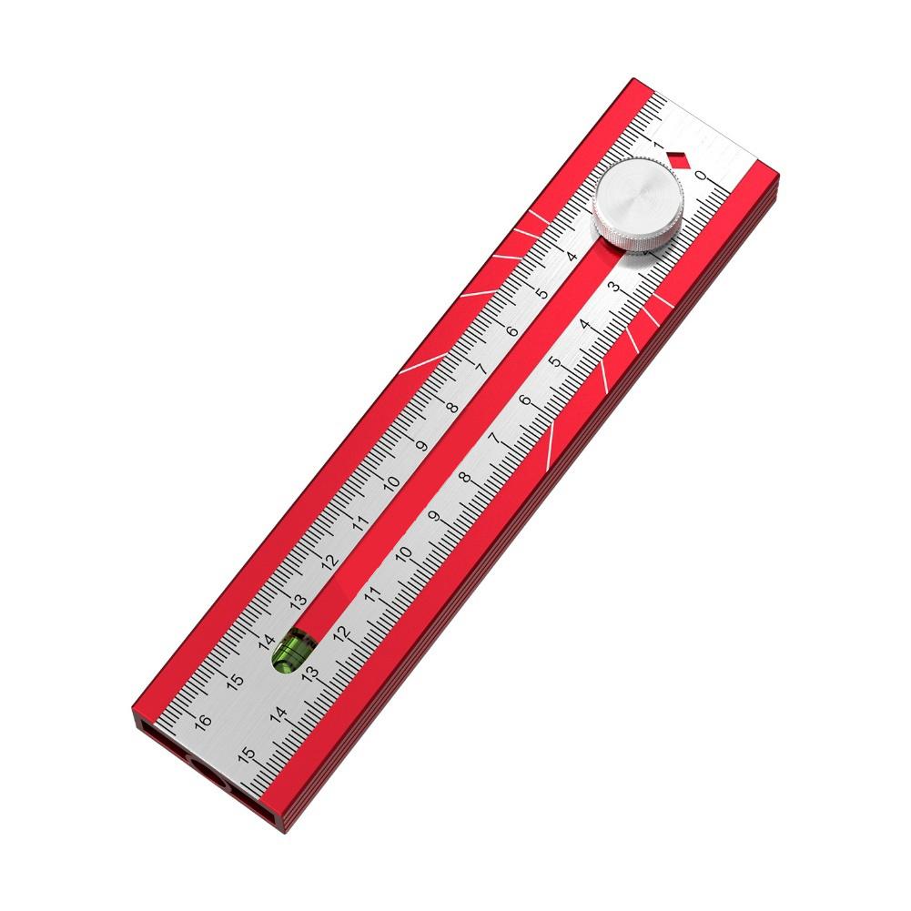 Precision Adjustable Protractor Tool Multi-Angle Marking & Secure Lock Design Protractor Digital Gauge Angle Measurement Tool