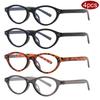 Protective Glasses 1/4pcs Vintage Oval Anti-blue Light Glasses Frame Women Men Rivet Luxury Eyeglasses Trendy Brand Eyewear