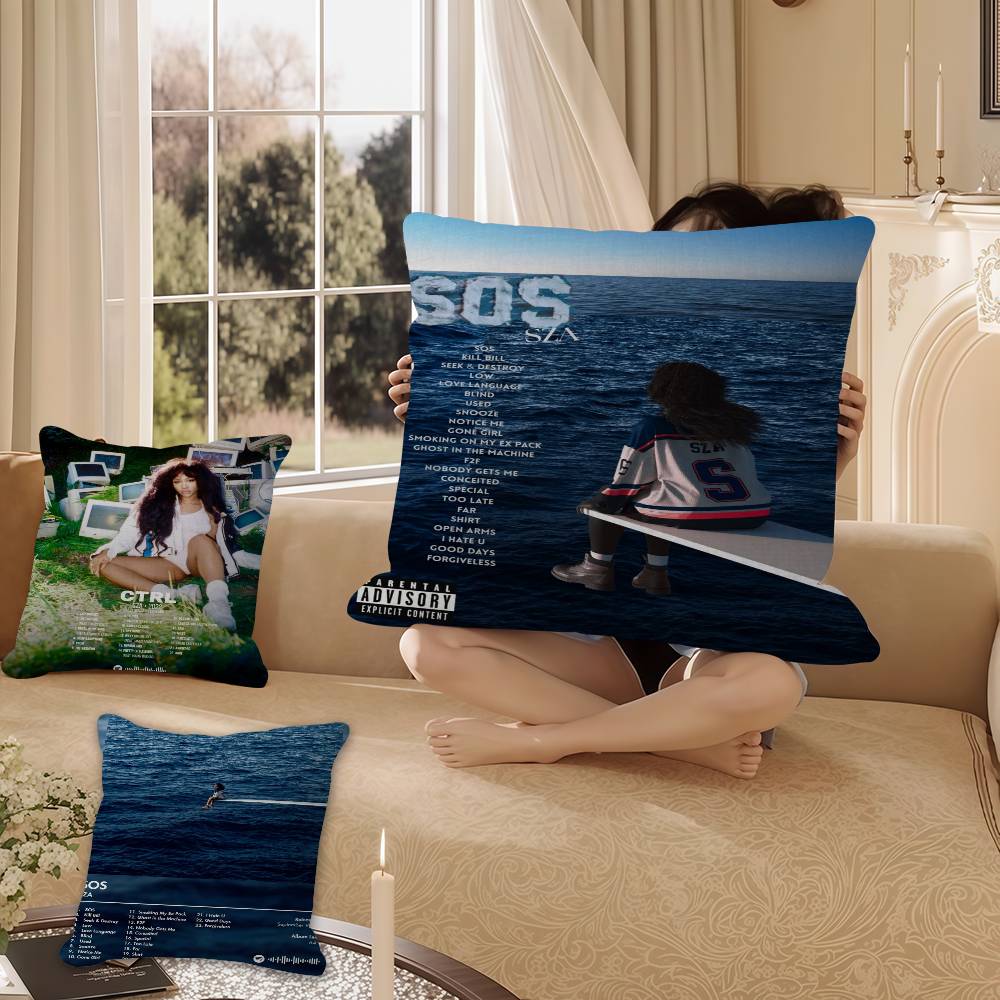 Pop Singer Sza Pillow Cushion Cover Pillowcase Living Room Sofa Home Decor Customized