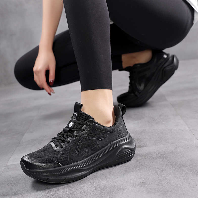 Fashion Round Foot Flatform Shoes For Women Heels Dress Shoes Size 36 Women Heels Sneakers Sport Shoos Wholesale To Resell Luxo