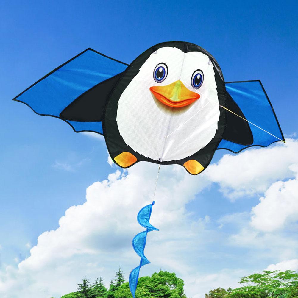 1.6m Tail Large Kite Toy Easy To Fly Primary Stunt Kite with Handle Colorful Flight Kite Enhance Coordination Children Gift