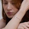 PAIGEFLYNN JEWELRY [925 Silver] Mu Pale Oval Ball Bracelet