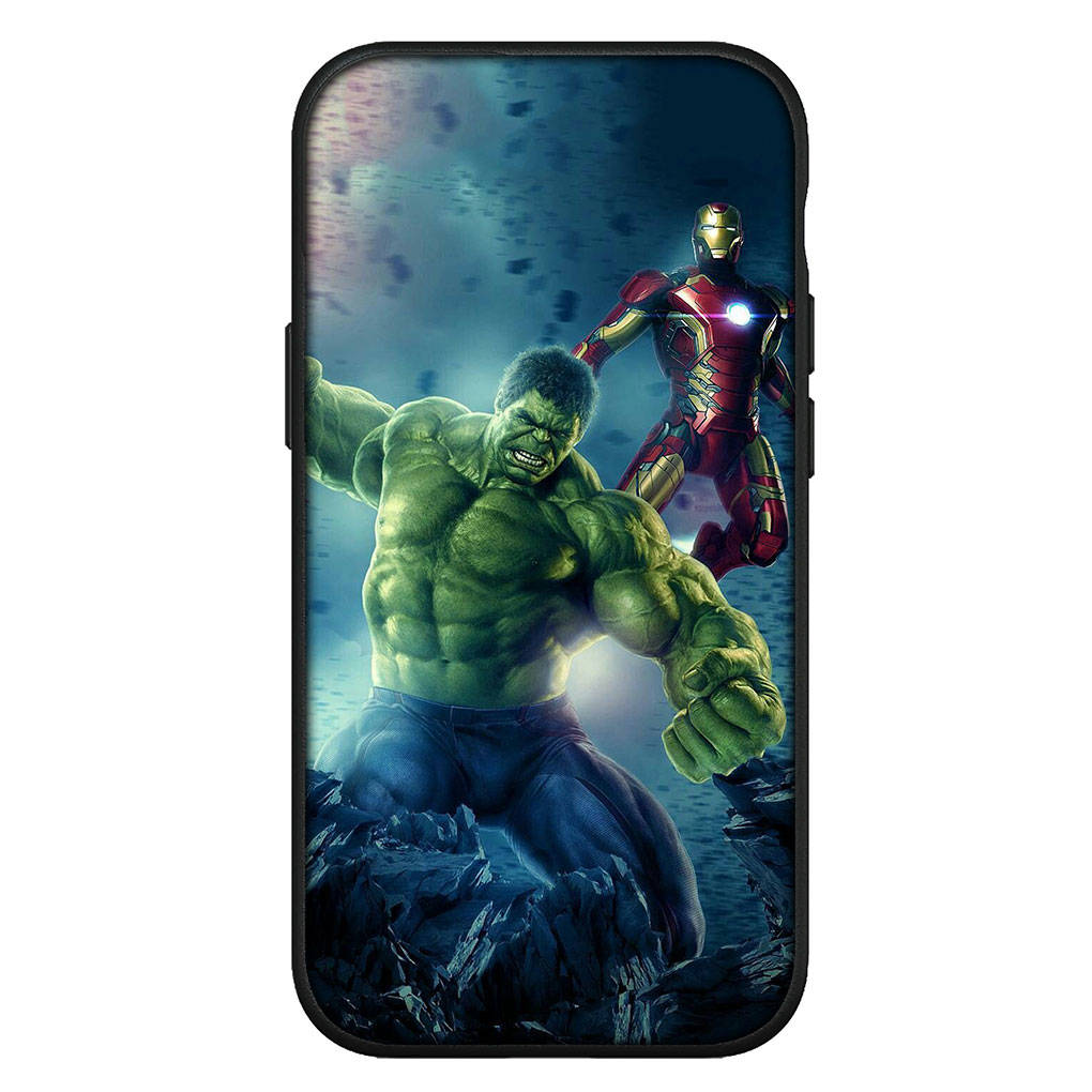 Cover for iPhone 16 15 Xiaomi Redmi Note 14 13 12 11 Pro Max X 8 9 16e Samsung Galaxy S25 S24 S23 Moto G54 G75 G45 OPPO Huawei Hulk Marvel Phone Case