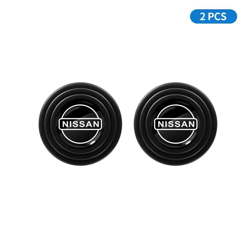 1/2/4pcs Car Door Shockproof Pad Anti-collision Silicone Sticker For Nissan X-trail Almera Qashqai Tiida Car Styling Accessories