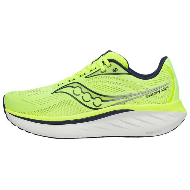 

Saucony Ride 18 Citron Navy Men Sneakers Green S21000-137 40