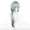 Green Long Perfect for Comiket School Cultural Stage and Includes Wig Wig, Heat-Resistant, Games, Cosplay, Costumes, Events, Halloween, Festivals,