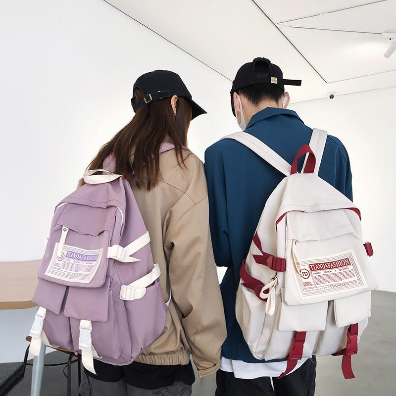 Backpack New College Backpack Fashion Harajuku School Bag