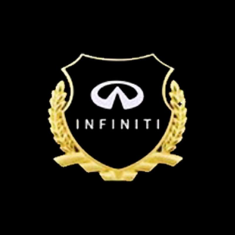 Infiniti FX GM EX QX Кастомні світлодіодні проектори на двері з вітальним логотипом