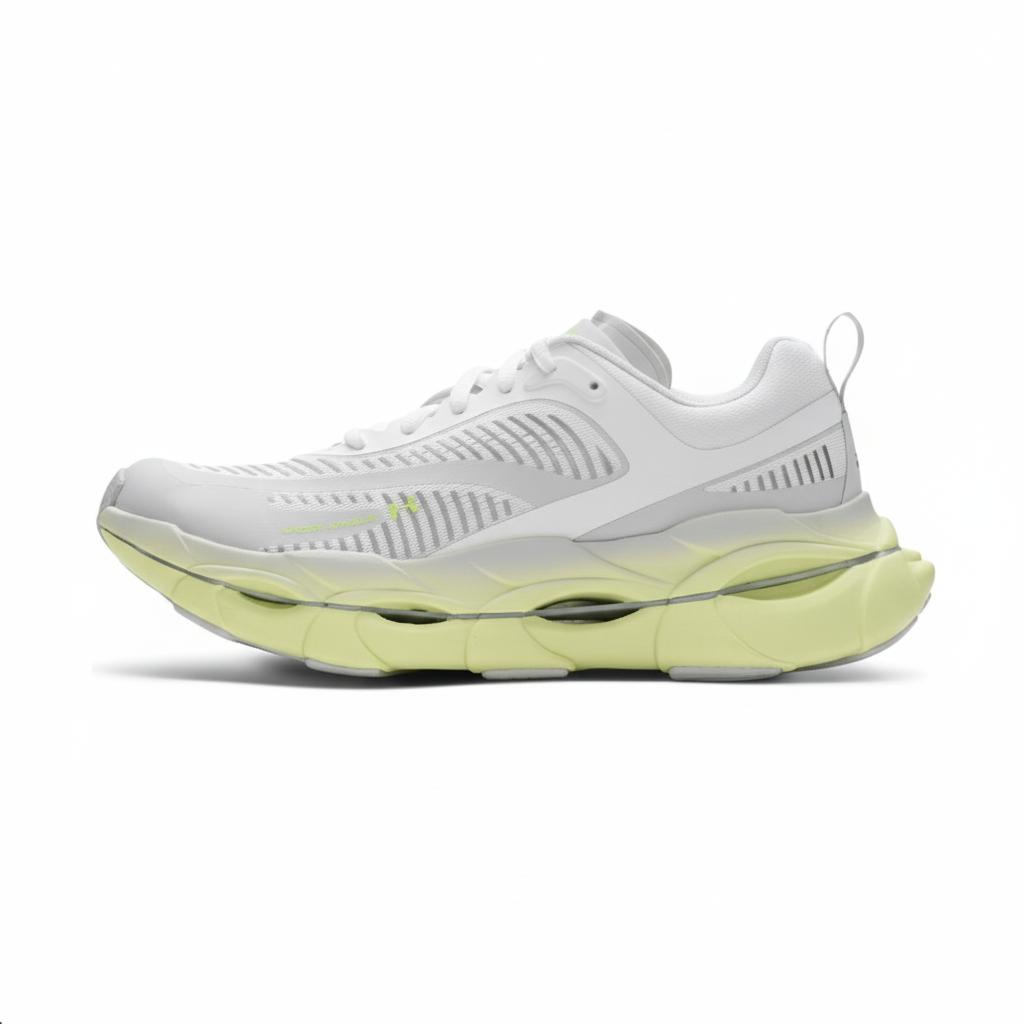 Under Armour Lightweight Breathable Comfortable Low-Top Running Shoes Women sneaker White 6007641-101 35.5