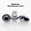 20PCS Iron Wheel Lug Nut Replacement for Jaguar XJ XK XF S X Type C2C35294 Silver Metal Accessories for Vehicles