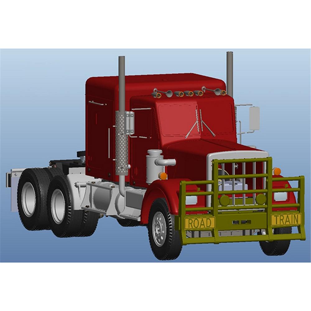 VAJJEXRC Metall Frontschürze Mit Licht Für 1/14 RC Tamiya GRAND HAULER 56344 56301 Traktor