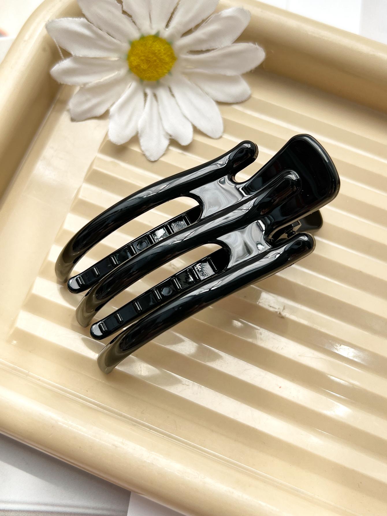 

Новые ретро корейские плоские заколки-крабы для волос для женщин, большие зажимы-аллигаторы, зажимы с утиным клювом, модные простые аксессуары для волос