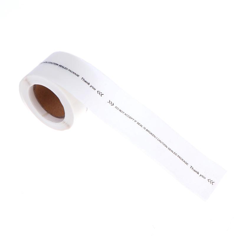 100/150 Stück manipulationssichere Siegelaufkleber Sicherheitsetiketten Siegelbandrolle Diebstahlsicheres Paketversiegelungsband für Versandverpackungen