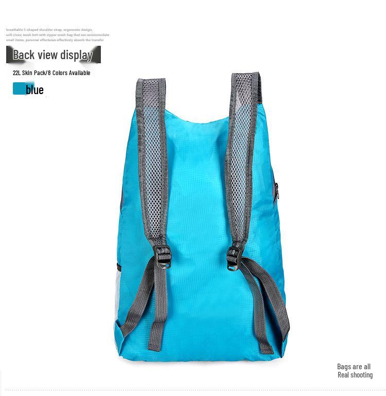 Skládací lehký cestovní a sportovní batoh