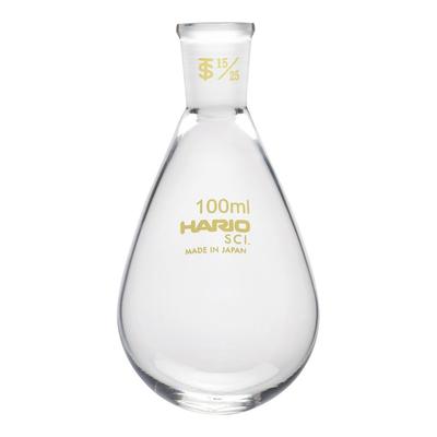 Hario Common Ground Eggplant NFJ-100-15.25-SCI Flask, 100mL, TS15/25