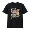 Womens My Favorite People Call Me Mamaw T Shirt Black 2XL Vintage Washed Top For Everyday Wear Versatile Breathable Fashion
