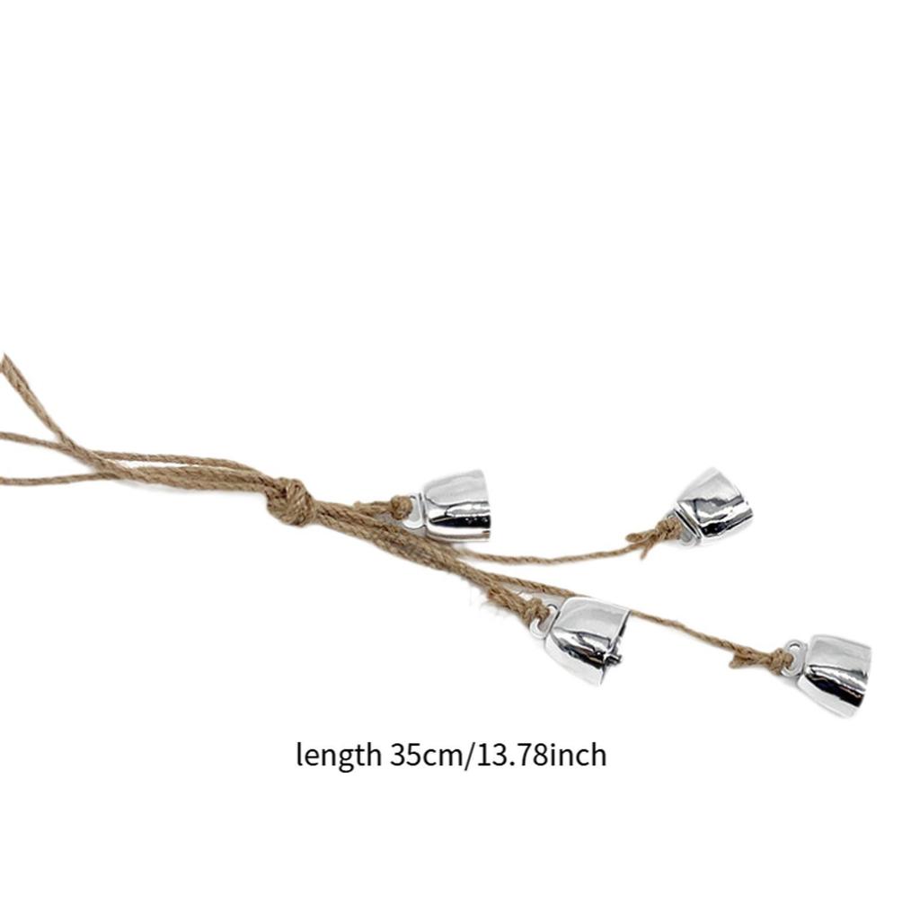 Tree Ornament Collection Simple Lightweight Multifunctional Wall Hanging Decor Bells for Garden Yard Door Festival Farmhouse