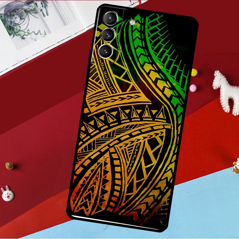 Polynesian Mix Funda For Samsung Galaxy S26 S25 S24 S22 S23 Ultra Plus S20 S21 FE S9 S10 S25 FE Phone Case