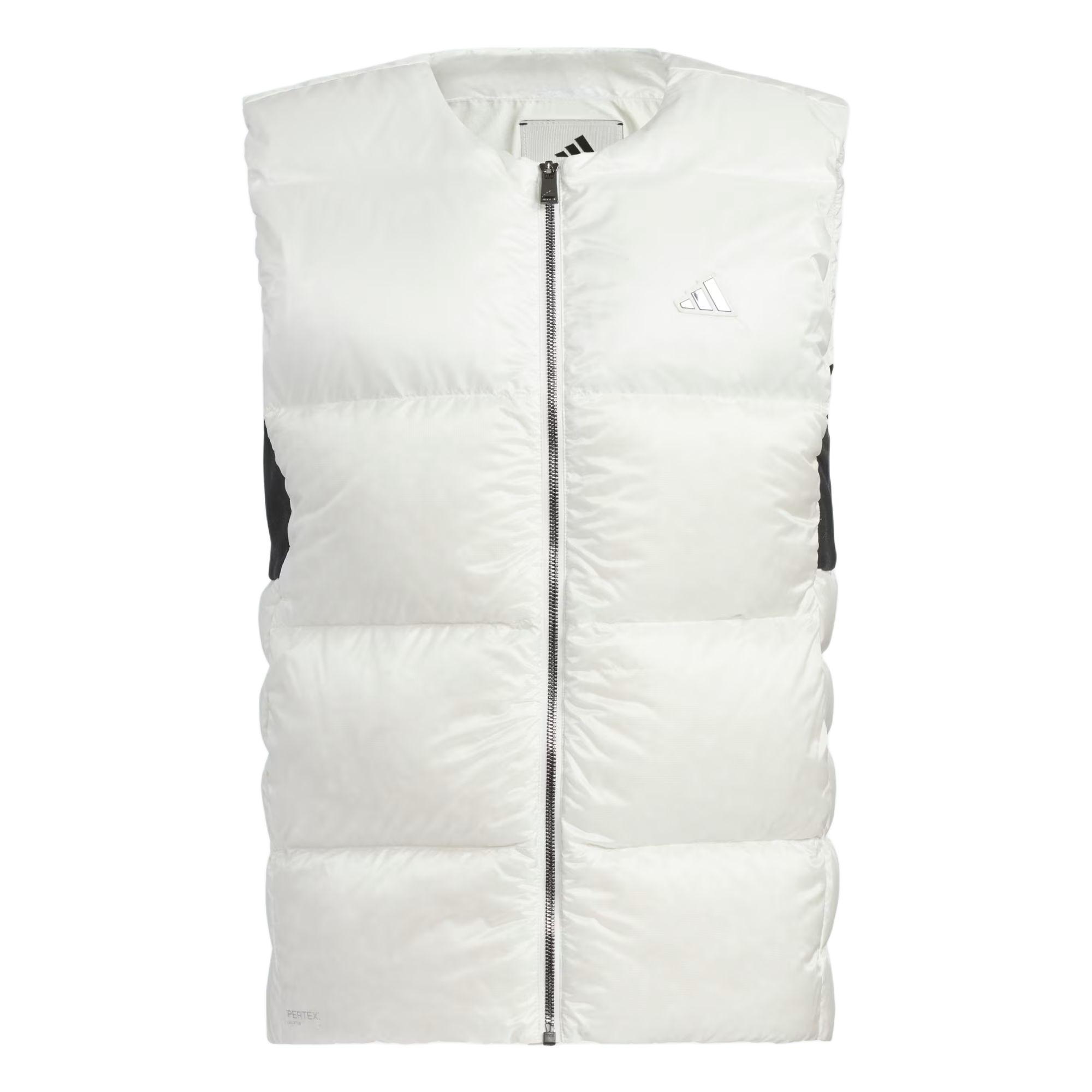 

New Adidas Down Vest Men s Ecru JM9530 2XL