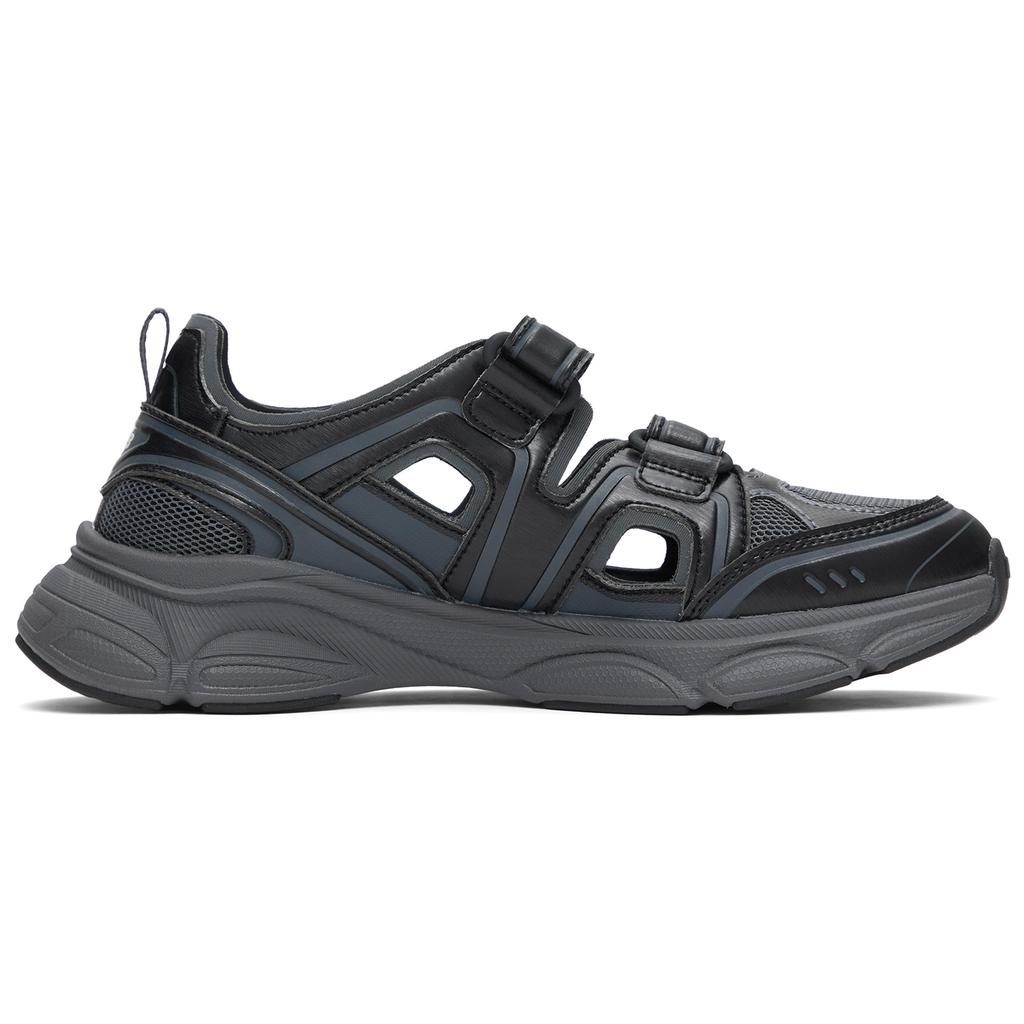 MLB New York Yankees Comfortable Soft Mary Jane Sandals Non-Slip Wear-Resistant Low-Top Casual Shoes Unisex Shoes Black 3ASDACE53-50BKS
