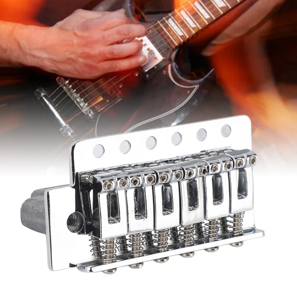 Guitar Tremolo Bridge Set 52.5mm Vintage Left Handed Zinc Alloy Electric Guitar Tremolo Bridge for S