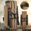 SCIONE Canvas Thick Fishing Gear Bag Large-capacity Waterproof Fishing Bag Multifunctional Sea Pole Bag