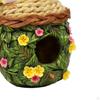 Hand Painted Hanging Sparrow Nest Box for