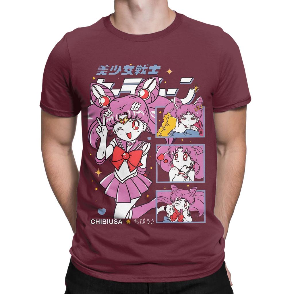 Chibiusa Tsukino Funny Graphic 100 Cotton TShirt Tsukino Usagi Tops Tees For Unisex