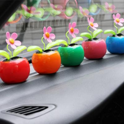 Schreibtisch Tanzspielzeug Schaukelndes Mehrzweck-Buntfarbenes Mini-Auto Tanzende Blume für das Büro