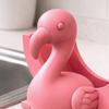 Drain Rack 3D Bird Shape Hanging Sponge Holder with Open Drainage System Upright Dry Kitchen Sponge Organizer
